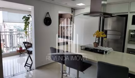 Apartamento à venda em Santo André-SP, Vila Valparaíso: 2 quartos, 1 suíte, 1 sala, 2 banheiros, 2 vagas, 70m². Venha conferir!