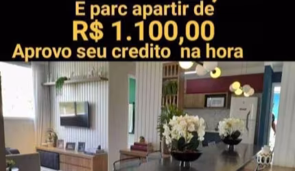 Apartamento novo em Sorocaba com R$1.000,00 de entrada