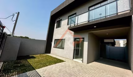 Casa com 3 quartos à venda na Rua Bico-de-lacre, Capela Velha, Araucária, 92 m2 por R$ 450.000