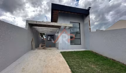 Casa com 3 quartos à venda na Rua Jasmim, Campina da Barra, Araucária, 81 m2 por R$ 434.000