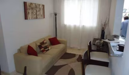 Alugo Apartamento Mobiliado 50m² 2 Dormitórios 1 Vaga Fazenda Morumbi SP
