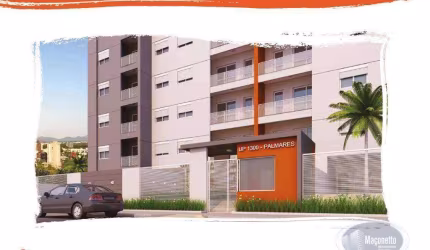 Apartamento com 2 dormitórios à venda, 51 m² por R$ 231.000,00 - Residencial e Comercial Palmares - Ribeirão Preto/SP