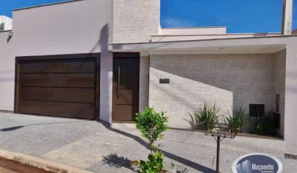 Casa com 3 dormitórios à venda, 132 m² por R$ 615.000 - Jardim Santa Cecilia - Bonfim Paulista - Ribeirão Preto/SP
