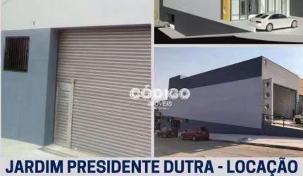 Galpão para alugar, 170 m² por R$ 4.090,00/mês - Jardim Presidente Dutra - Guarulhos/SP