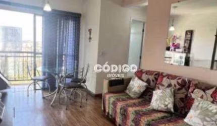 Apartamento com 2 quartos para alugar, 60 m² por R$ 3.010/mês - Portal dos Gramados - Guarulhos/SP