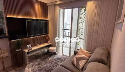 Apartamento com 2 dormitórios para alugar, 55 m² por R$ 4.179,00/mês - Gopoúva - Guarulhos/SP