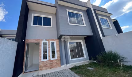 Casa com 3 quartos à venda na Rua das Gardênias, 384, Eucaliptos, Fazenda Rio Grande, 79 m2 por R$ 500.000