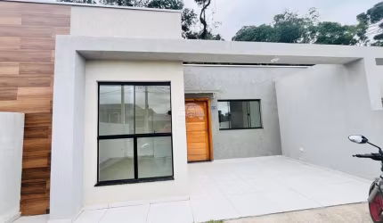 Casa em condomínio fechado com 2 quartos para alugar na Rua Biguá, 1337, Gralha Azul, Fazenda Rio Grande, 78 m2 por R$ 1.402