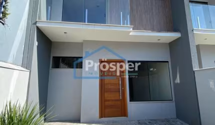 Casa Geminada bairro Saguaçu com 3 quartos sendo 1 suite