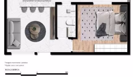 Apartamento Kitchenette/Studio em Vila Dom Pedro II  -  São Paulo