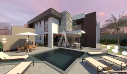 Casa com 4 quartos à venda na Rua Ouro Verde, --, Saguaçu, Joinville, 416 m2 por R$ 2.980.000