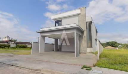 Casa em condomínio fechado com 3 quartos à venda na Emilio G. Riesenberg, --, Glória, Joinville por R$ 2.490.000