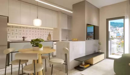Apartamento com 1 quarto à venda na Rua Rio Grande do Sul, --, Anita Garibaldi, Joinville por R$ 410.100
