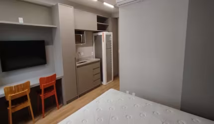 Ótimo studio MOBILIADO ATMOSFERA 360º