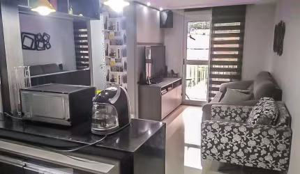 Apartamento à Venda - Jardim São Savério, 2 Quartos,  46 m2