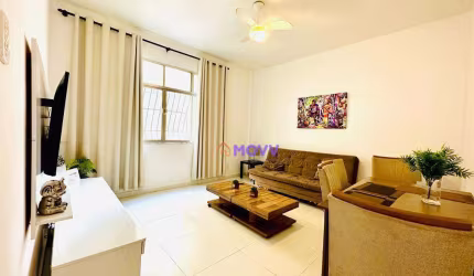Excelente apartamento 02 quartos, com vaga,  na primeira quadra da praia... OPORTUNIDADE