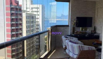 Cobertura com 4 dormitórios à venda, 300 m² por R$ 2.550.000,00 - Icaraí - Niterói/RJ