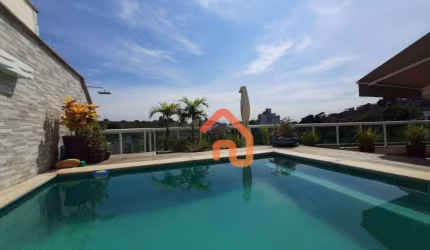 Cobertura com 4 dormitórios à venda, 270 m² por R$ 2.350.000,00 - Boa Viagem - Niterói/RJ