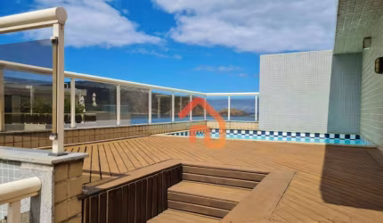 Cobertura com 4 dormitórios à venda, 244 m² por R$ 2.300.000,00 - Camboinhas - Niterói/RJ