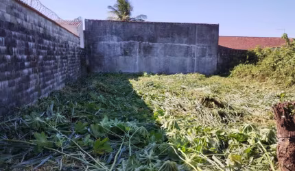 TERRENO 364 M²- MURADO-RUA CALÇADA- PERTINHO DO MAR-ITANHAÉM-SP