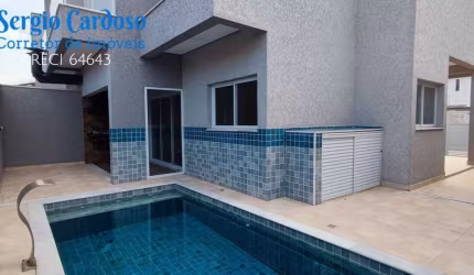 SOBRADO COM VISTA MAR 3 QUARTOS 1 SUÍTE   PISCINA ITANHAÉM/SP
