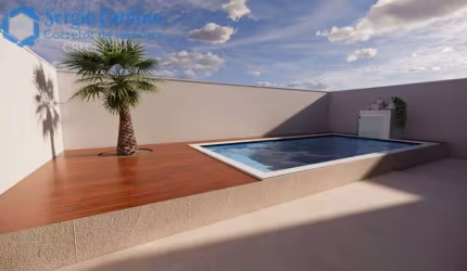 CASA MODERNA 3 QUARTOS 2 SUÍTES COM PISCINA 50M DO MAR ITANHAEM/SP