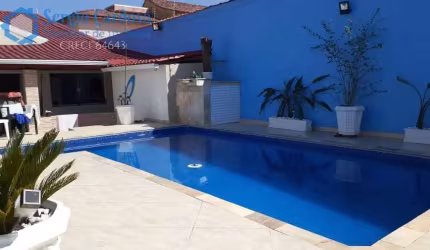 CASA AMPLA VARANDA  ÁREA LAZER TOP 500M MAR ITANHAÉM SP