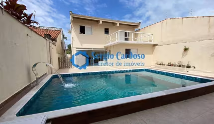 CASA 3 QUARTOS 3 SUÍTES PISCINA E ÁREA GOURMET 50 M MAR ITANHAÉM SP