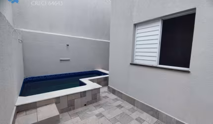 CASAS NOVAS EM CONDOMINIO FECHADO COM PISCINA PRIVATIVA E MEZANINO ITANHAEM