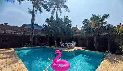 CASA ALTO PADRÃO COM 4 SUITES 80M DO MAR! T= 798M² ITANHAÉM SP