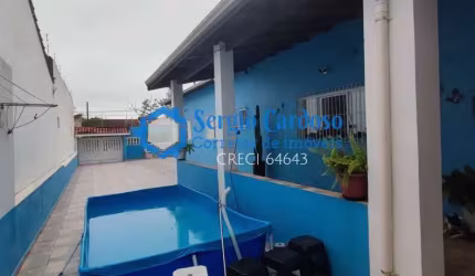 CASA 300M DO MAR! 3 QUARTOS 3 BANHEIROS TERRENO 300M² - ITANHAEM/SP