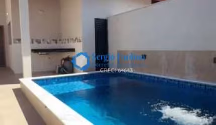 CASA NA PRAIA PERTO DO MAR! 3 QUARTOS - 1 SUÍTE COM PISCINA E CHURRASQUEIRA