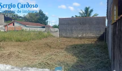 TERRENO 250M² - MURADO - RUA CALÇADA - LADO PRAIA - ITANHAEM/SP