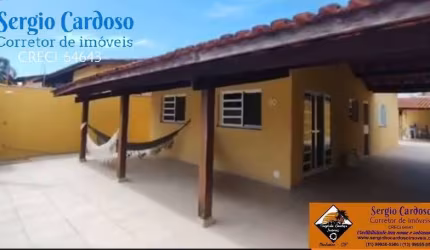 CASA EM LOTE INTEIRO 250M²! APENAS 50M DA PRAIA - ITANHAEM/SP