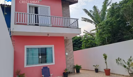 SOBRADO 2 QUARTOS 4 VAGAS LADO PRAIA ITANHAÉM SP
