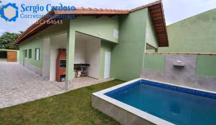 CASAS NOVAS À VENDA – LADO PRAIA NO JARDIM PALMEIRAS ITANHAÉM/SP