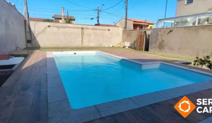SOBRADO MOBILIADO COM PISCINA! APENAS 100M DA PRAIA - ITANHAÉM/SP