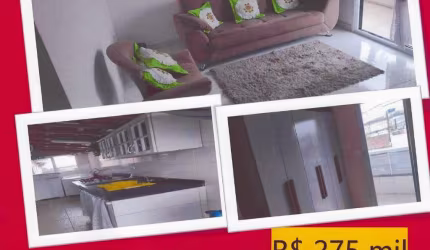 Casa em condomínio, sobreposta alta 2 dormitórios, bairro vila sonia!