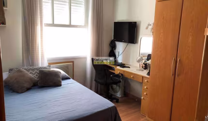 Excelente apto com sacada, centro /SV - 3 dorm/suite/sala 2 amb