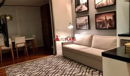 FLAT ALTO PADRÃO PARA ALUGUEL NO ITAIM BIBI !!