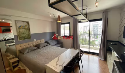 STUDIO MOBILIADO EM MOEMA PARA LOCAÇÃO!!