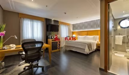 Flat com ótimo preço no bairro Itaim Bibi. Confira!