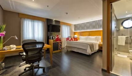 Flat com ótimo preço no bairro Itaim Bibi. Confira!