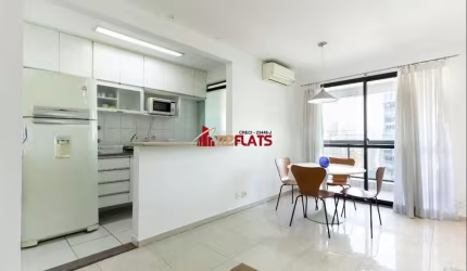FLAT ESPAÇO ALPHA ITAIM PARA LOCAÇÃO !!