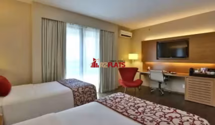 Flat com ótimo preço no bairro Itaim Bibi. Confira! Ótimos Remdimentos!
