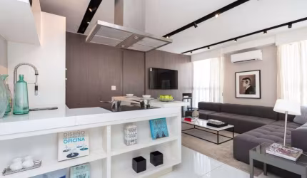 FLAT LUXUOSO NA VILA OLÍMPIA PARA LOCAÇÃO !! 98m² e 1 DORMITÓRIO