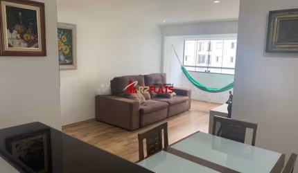 Flat com 2 quartos para alugar na Avenida Aratãs, 78, Moema, São Paulo, 42 m2 por R$ 4.600