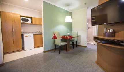 Flat com ótimo preço no bairro Vila Olímpia. Confira!
