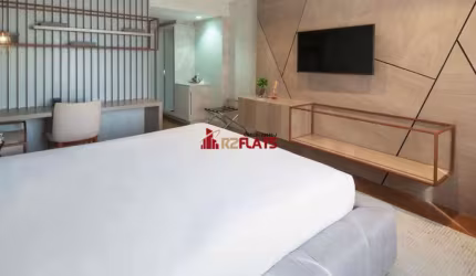 Flat com ótimo preço no bairro Vila Olímpia. Confira!