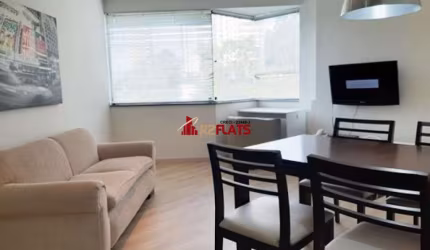 Flat com 1 quarto à venda na Rua Doutor Chibata Miyakoshi, 183, Morumbi, São Paulo, 45 m2 por R$ 320.000